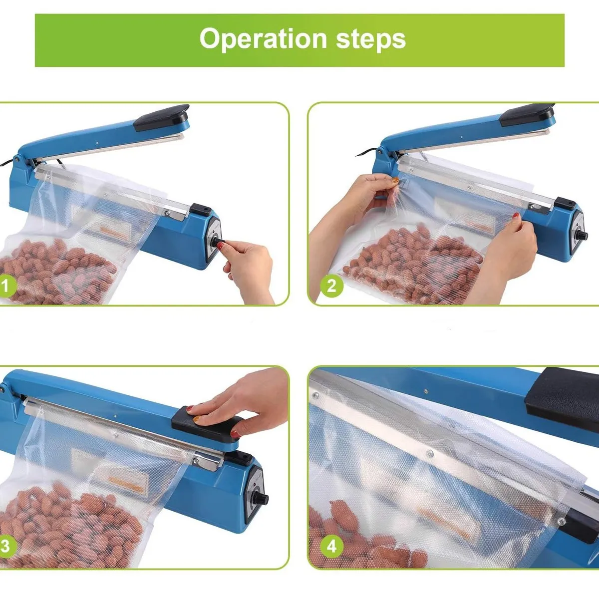 GENERICO - Selladora Y Cortadora De Bolsa De 20 Cm  Repuesto