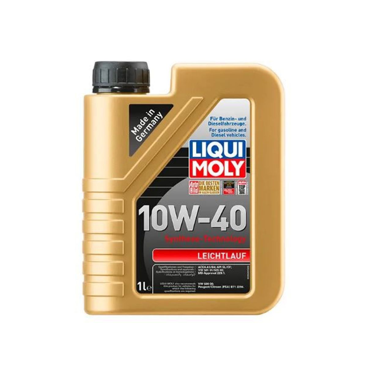 LIQUI MOLY - LIQUI MOLY LEICHTLAUF 10W-40 1L