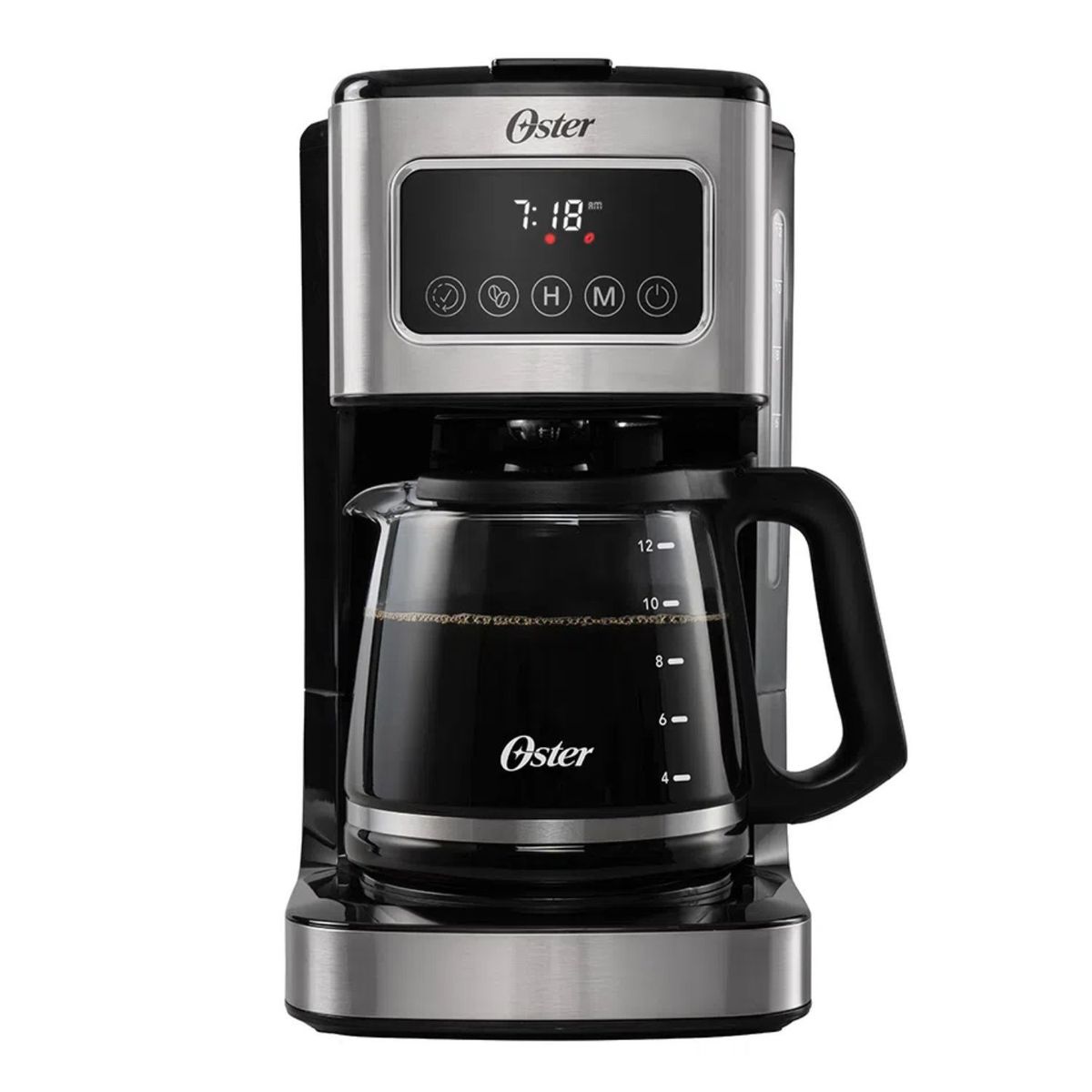 OSTER - Cafetera Oster BVSTDC4403 programable 12 tazas con pantalla táctil