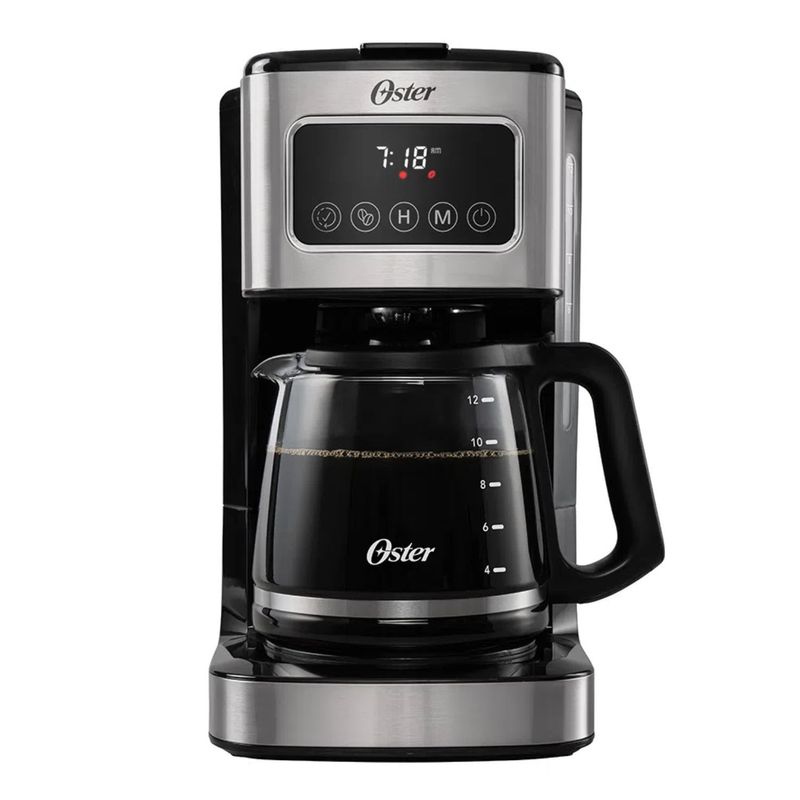 OSTER - Cafetera Oster BVSTDC4403 programable 12 tazas con pantalla táctil