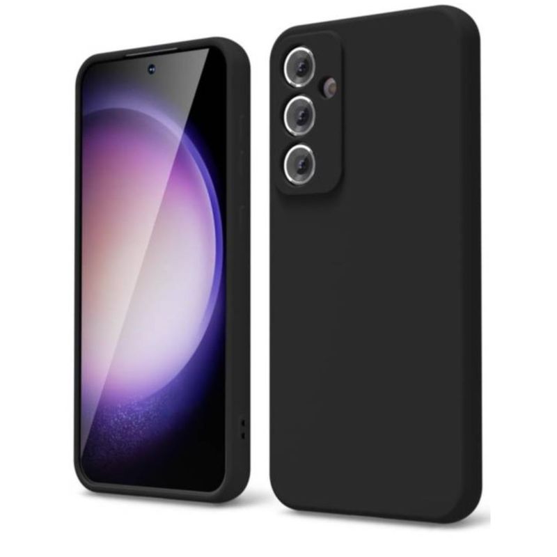 CASE - CASE SILICONA PARA SAMSUNG S23 FE - NEGRO