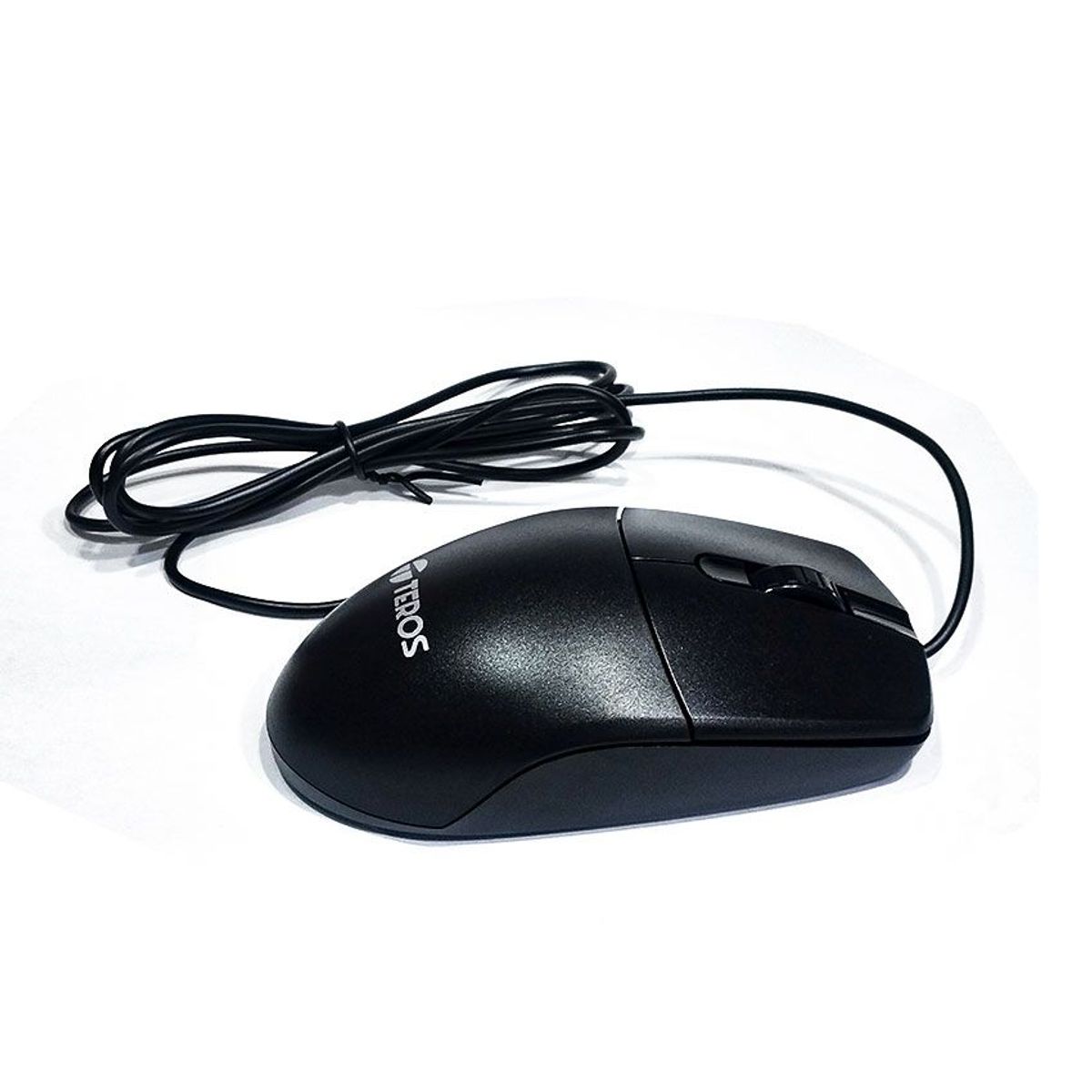 TEROS - Teclado y mouse Teros TE4062 Optico negro Español cableado USB