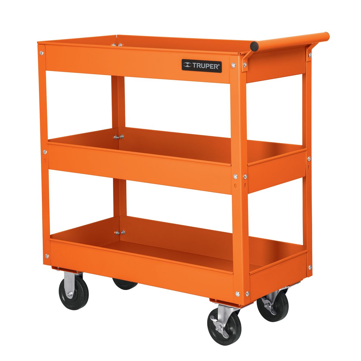 TRUPER - Carro de servicio, 3 charolas 11528 Truper