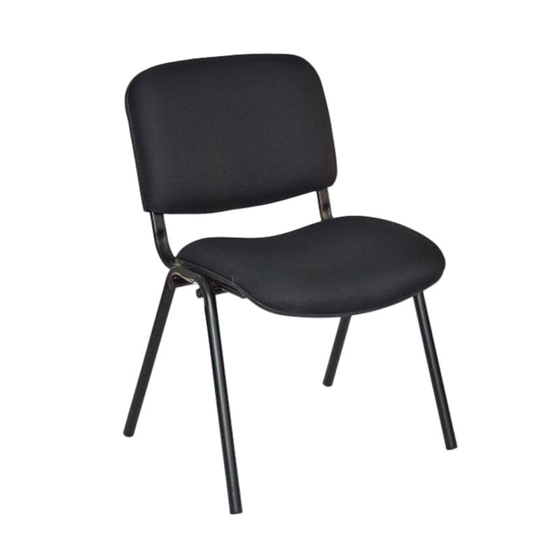 OFIDEAS - Silla De Oficina Fija Negro Isosceles Ofideas