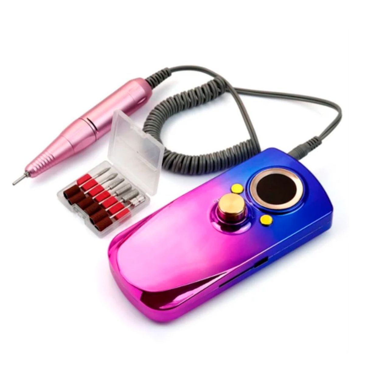 SEISA - Pulidor de Uñas Recargable Máquina Manicura SG702 35000RPM