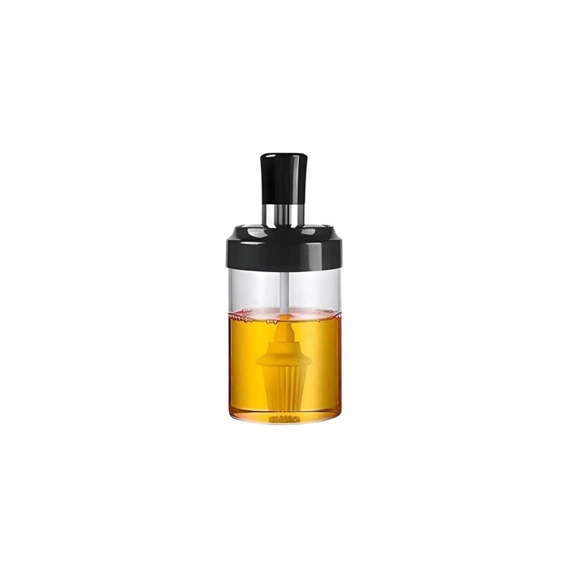 GENERICO - SET X6 ACEITERO DE VIDIRIO CON BROCHA DE SILICONA