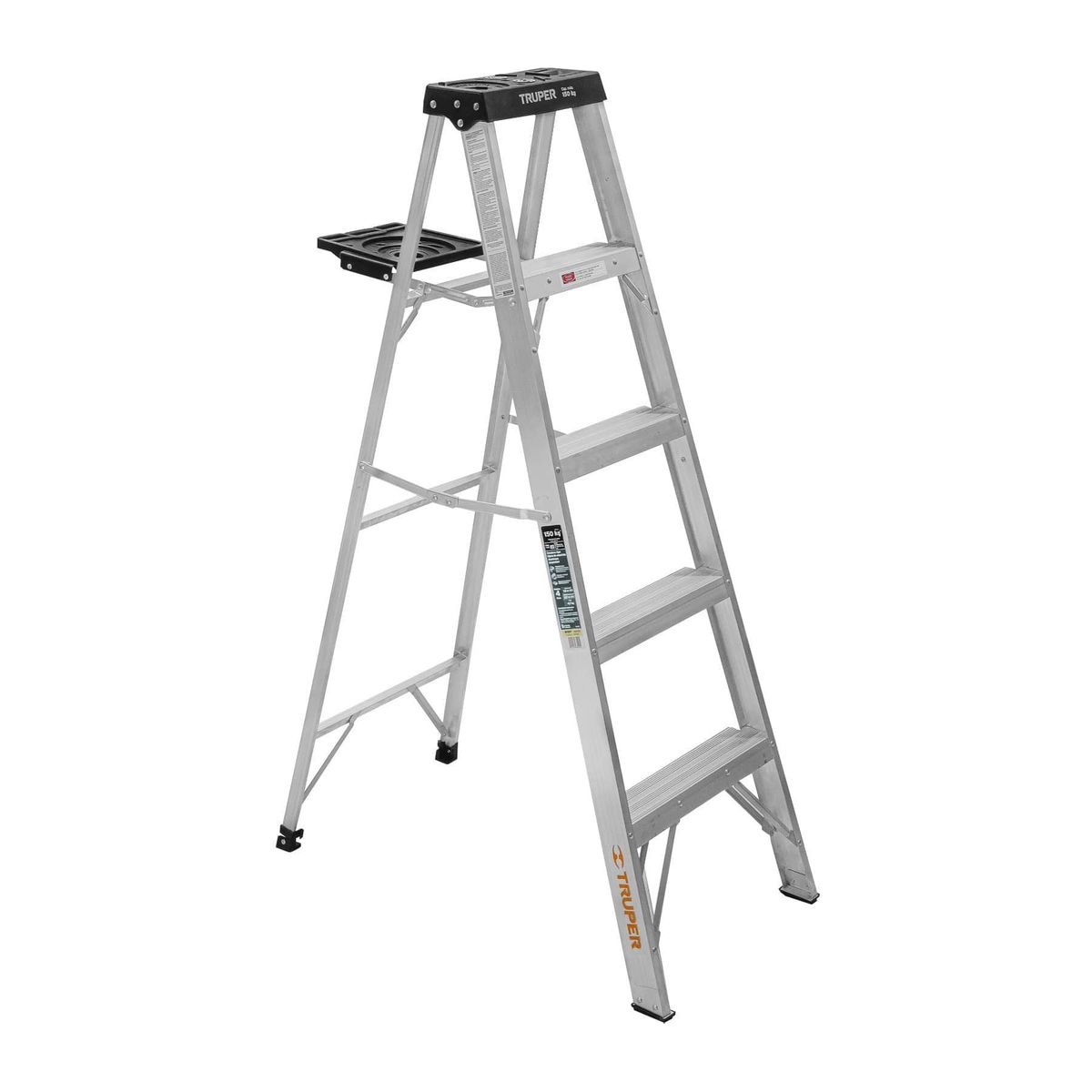 TRUPER - Escalera de tijera tipo III 4 escalones y bandeja