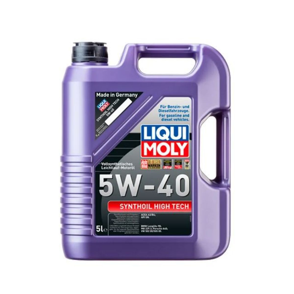 LIQUI MOLY - LIQUI MOLY SYNTHOIL HIGH TECH 5W-40 5L