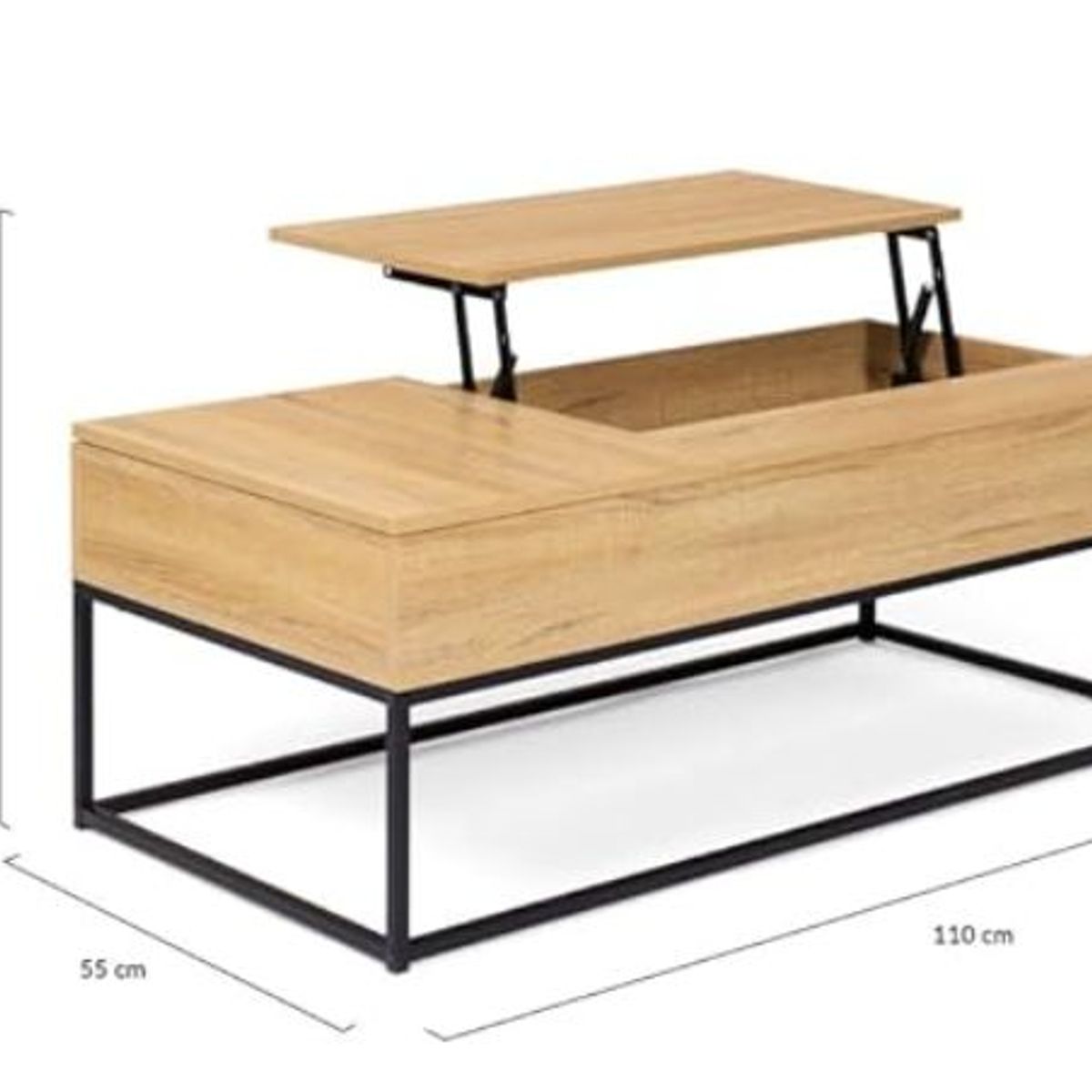 NACION MUEBLES - Mesa de Centro Moderno KAIA