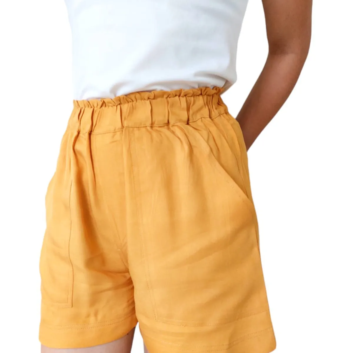 MARWAL - Short Larissa - MARWALs Teen Collection - mostaza lacre