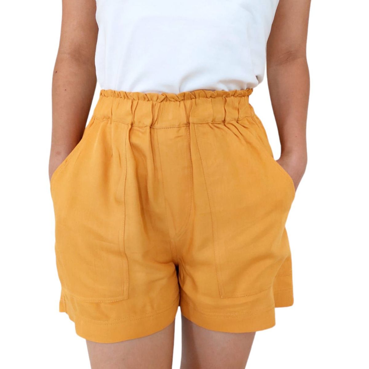 MARWAL - Short Larissa - MARWALs Teen Collection - mostaza lacre