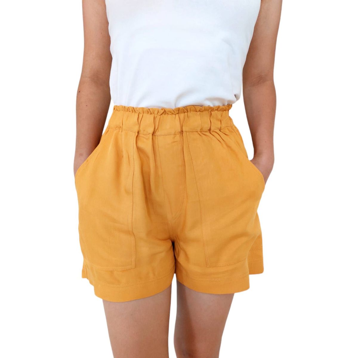 MARWAL - Short Larissa - MARWALs Teen Collection - mostaza lacre