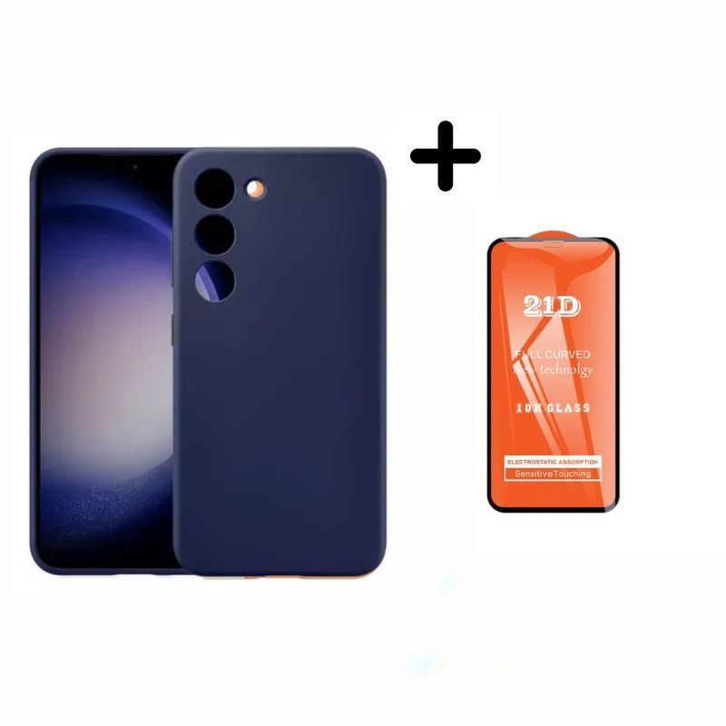 CASE - Case Silicona Para Samsung S23 FE - Azul