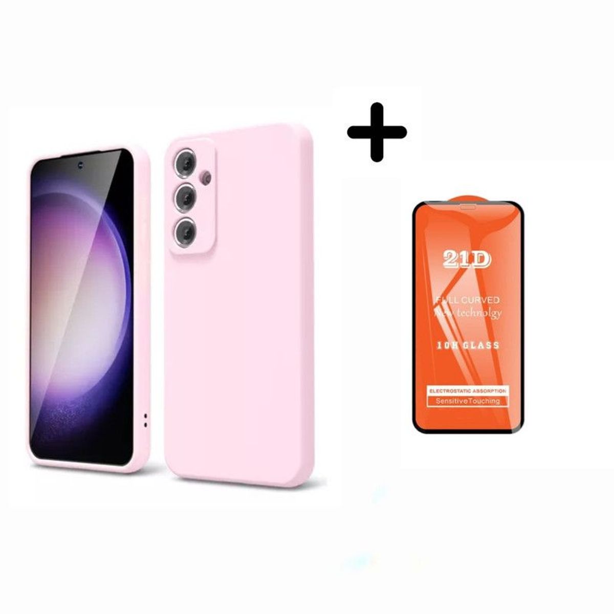 CASE - Case Silicona Para Samsung S23 FE - Rosa