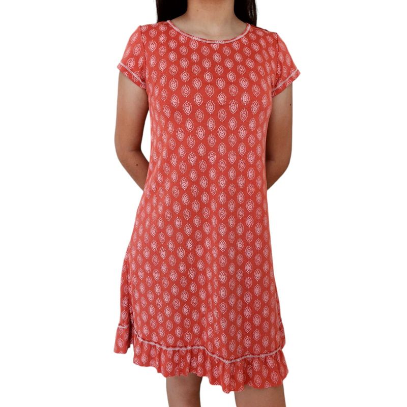 MARWAL - Vestido Margaret - MARWALs Teen Collection - celeste lacre