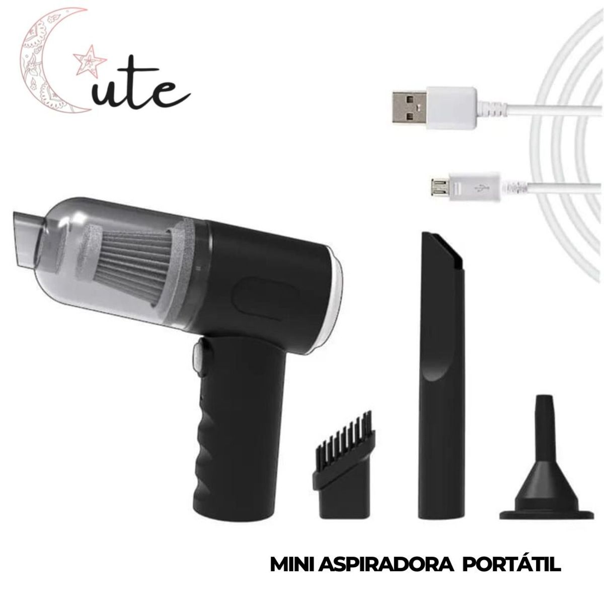 GENERICO - MINI ASPIRADORA  PORTÁTIL