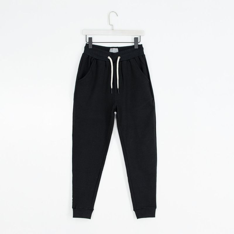 BHEVSK - Jogger hombre Basic Negro