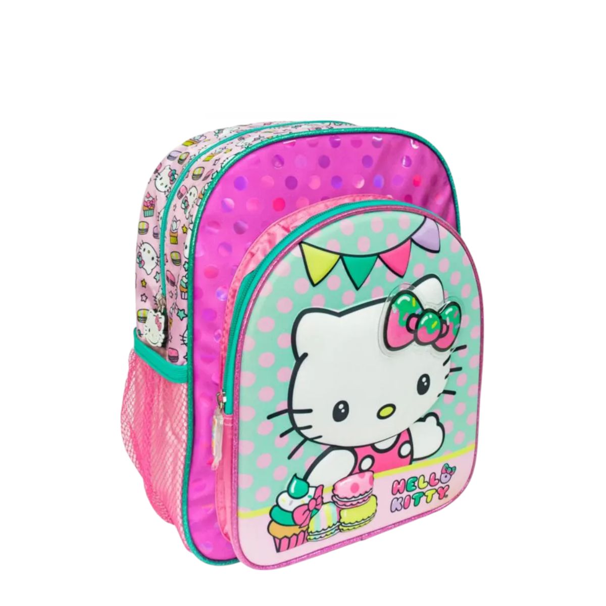 SCOOL - Mochila diseño Hello Kitty mas botella tomatodo 790ml
