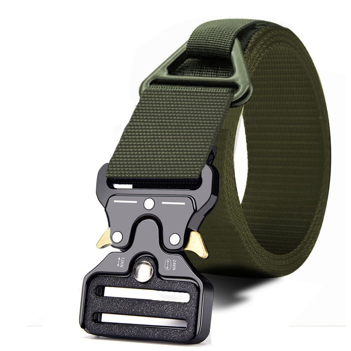 GENERICO - Cinturon correa liberacion rapida ajustable porta accesorios