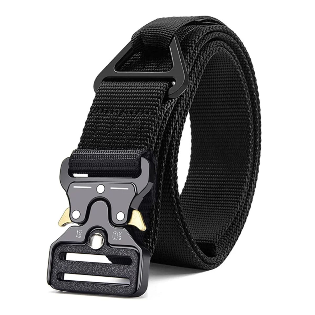 GENERICO - Cinturon correa liberacion rapida ajustable porta accesorios