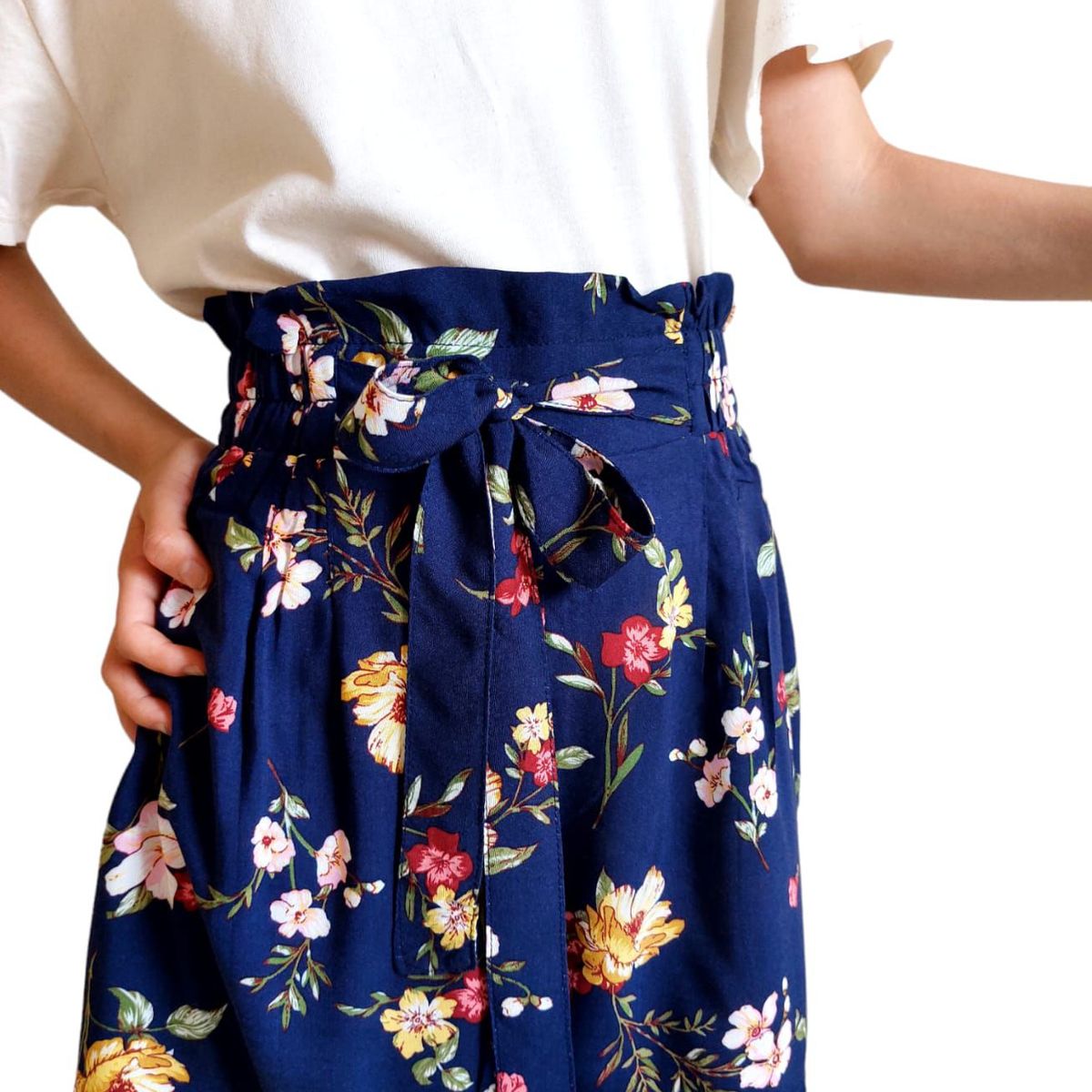 MARWAL - Short Klaudya - MARWALs Teen Collection - azul navy guinda