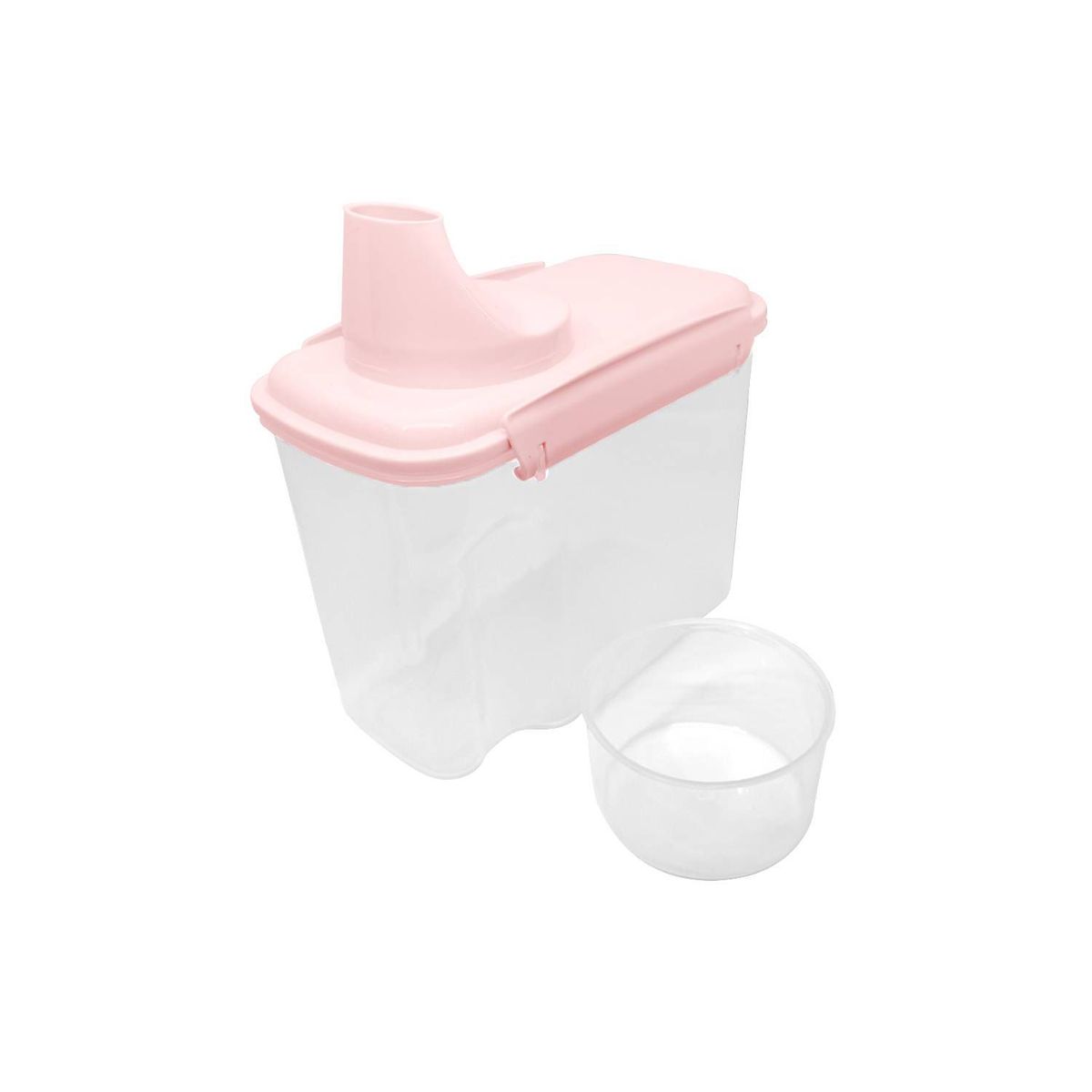 GENERICO - Recipiente Contenedor de Arroz Menestras Dispensador Tapa Hermético