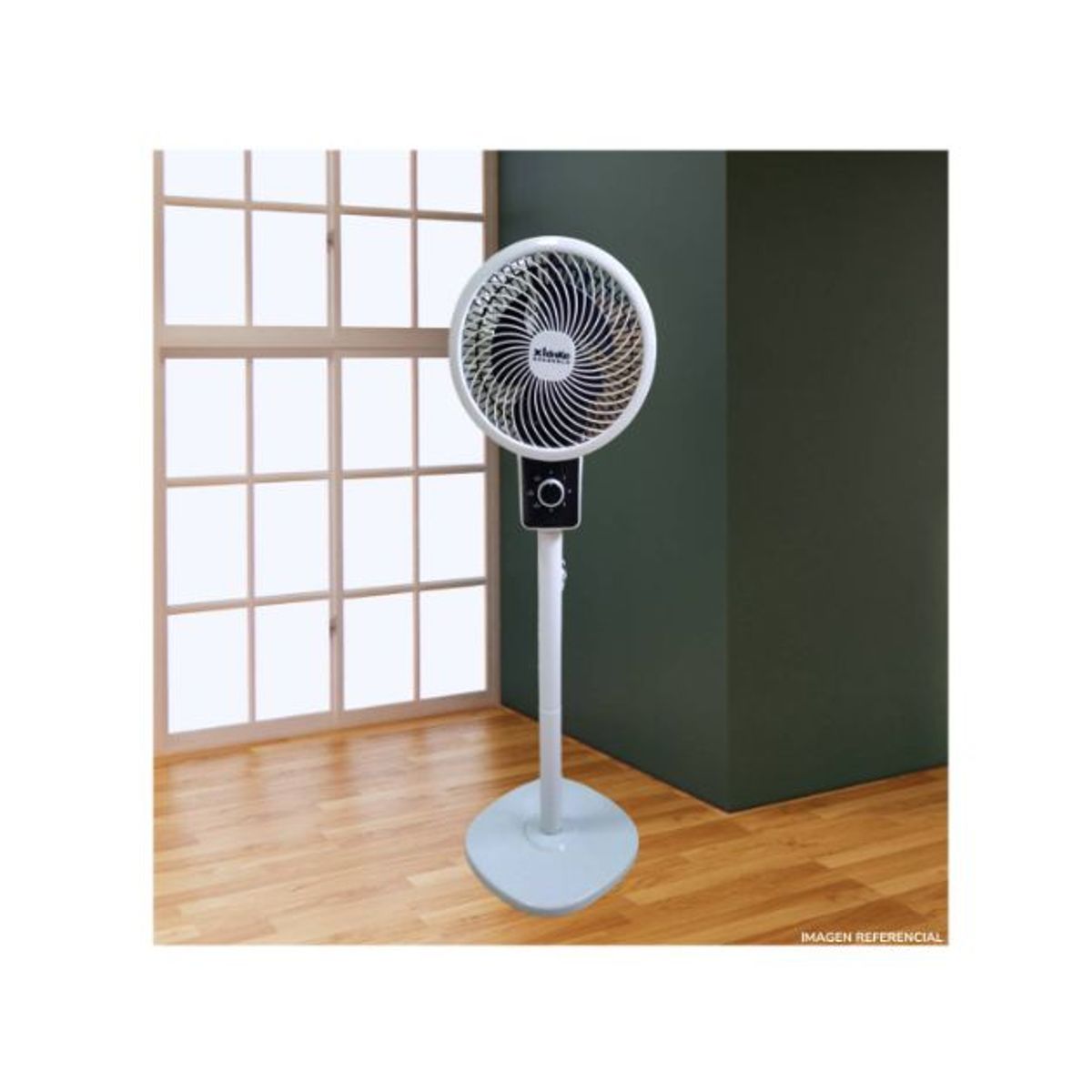 GENERICO - Ventilador elegante pedestal de 3 velocidades 40W