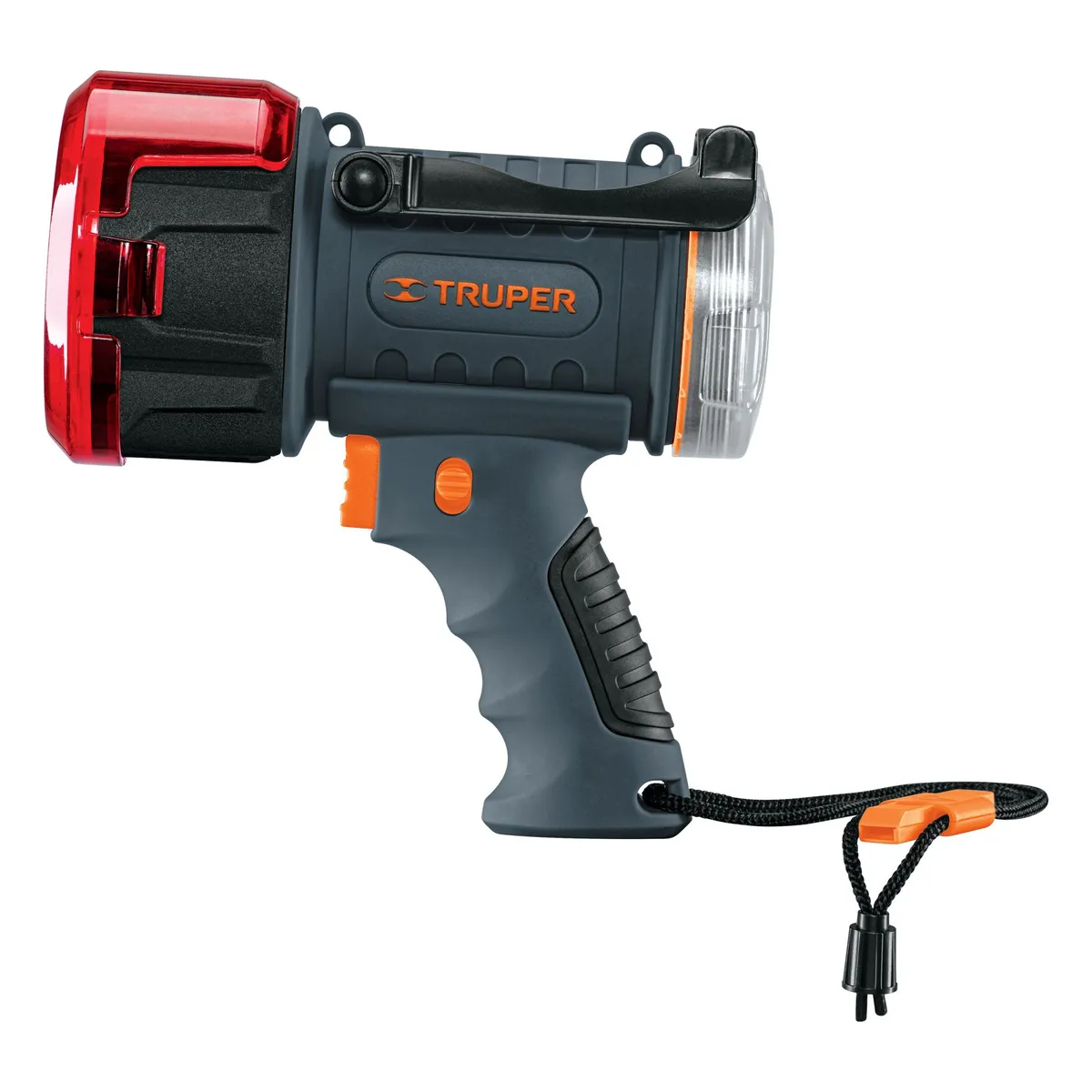 TRUPER - Linterna led 900 lm recargable alta potencia, truper
