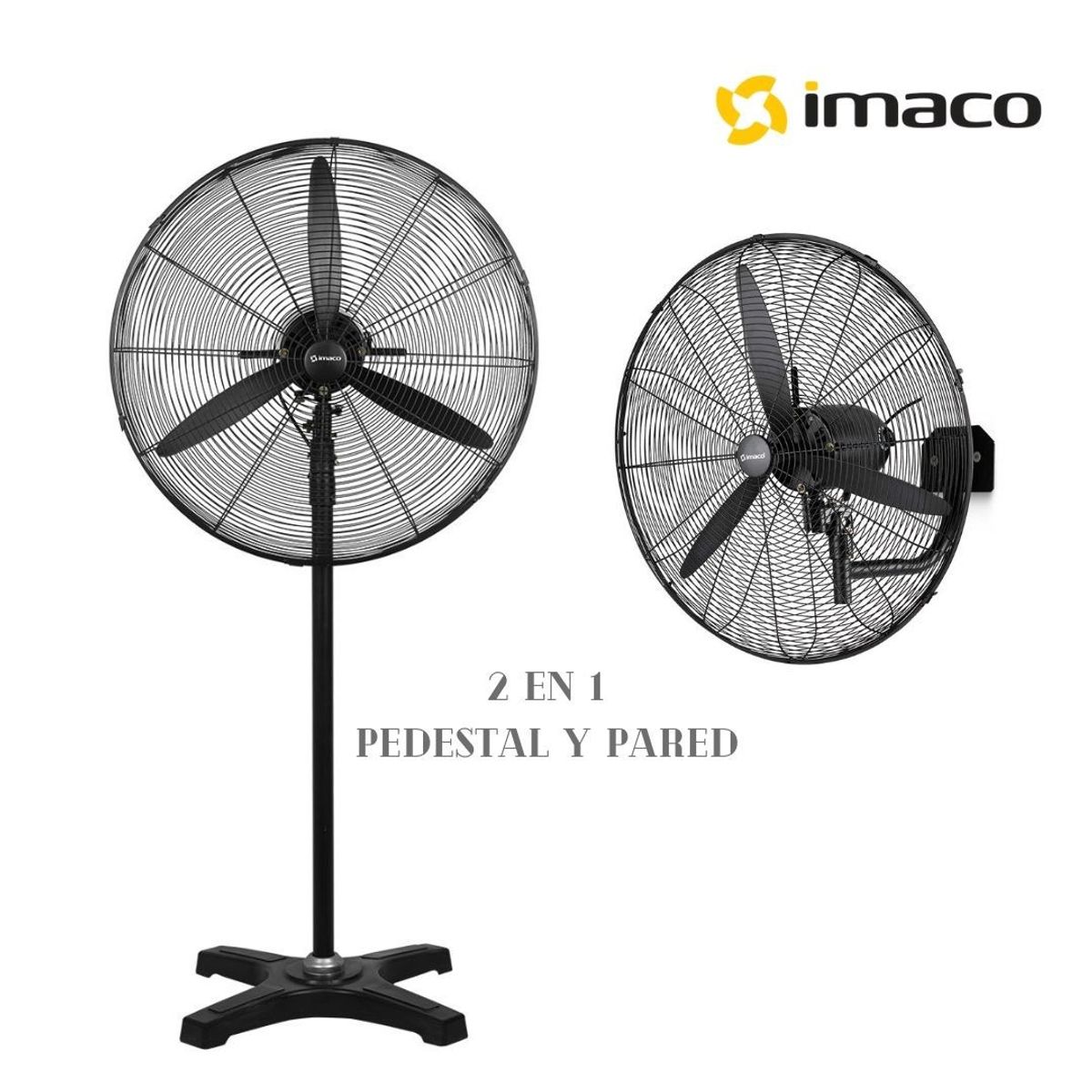 IMACO - VENTILADOR INDUSTRIAL 2 EN 1 IMACO 26" PULGADAS FS2626E