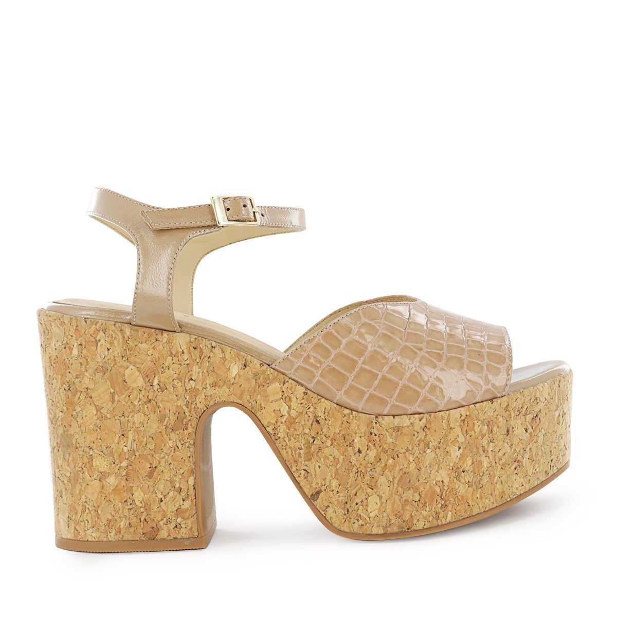 SESTRA - Sandalias con Taco Mujer Sestra Vanna01 Pecana