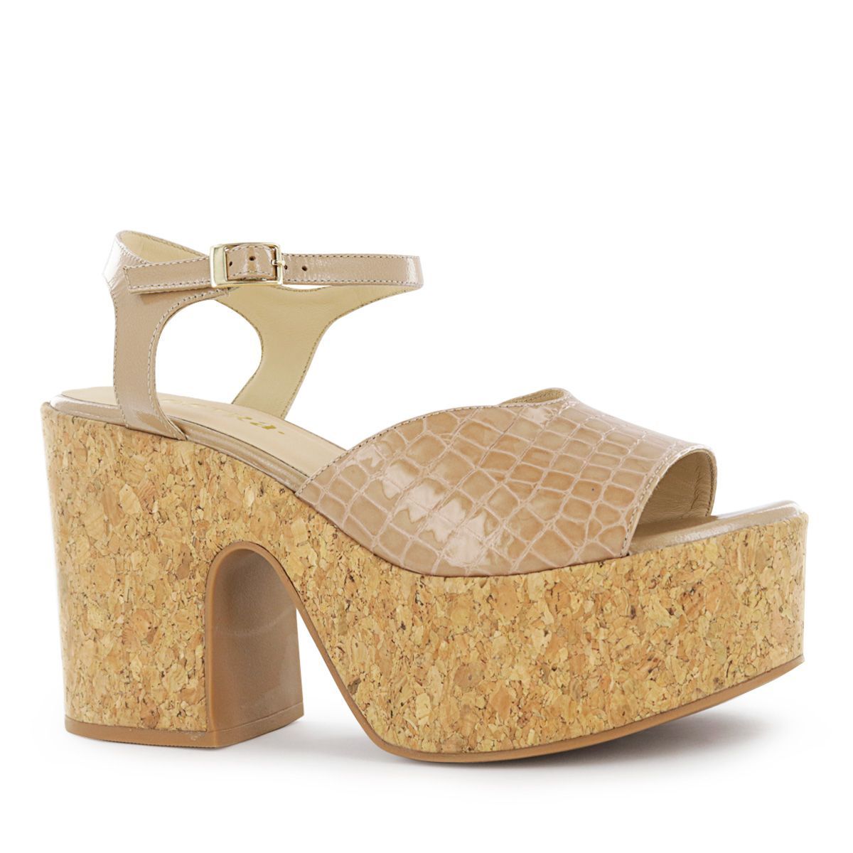 SESTRA - Sandalias con Taco Mujer Sestra Vanna01 Pecana