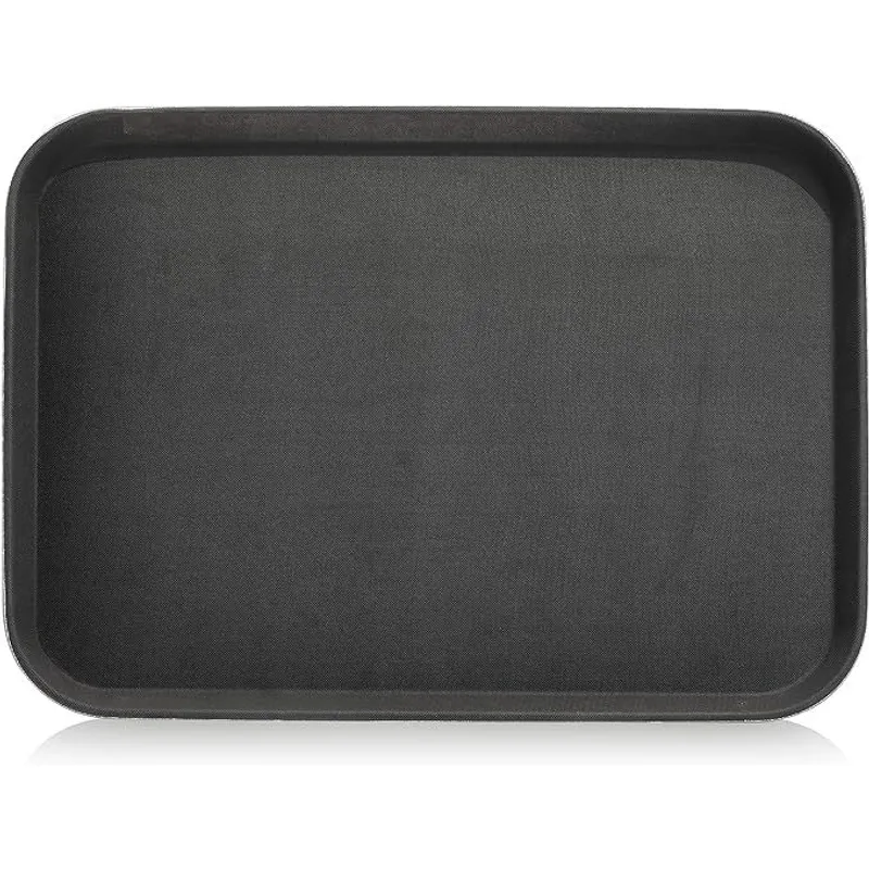 GENERICO - Azafate antideslizante bandeja 50x38 cm negro