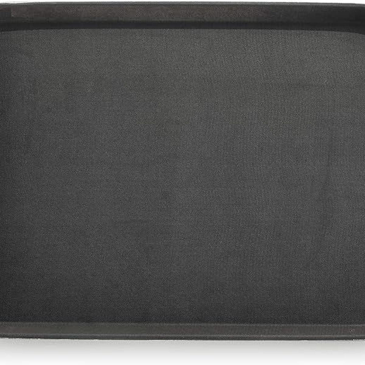 GENERICO - Azafate antideslizante bandeja 56x40 cm negro