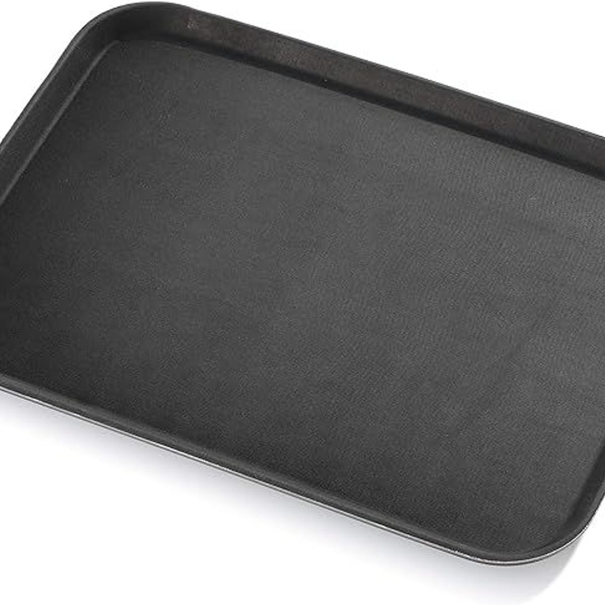 GENERICO - Azafate antideslizante bandeja 56x40 cm negro