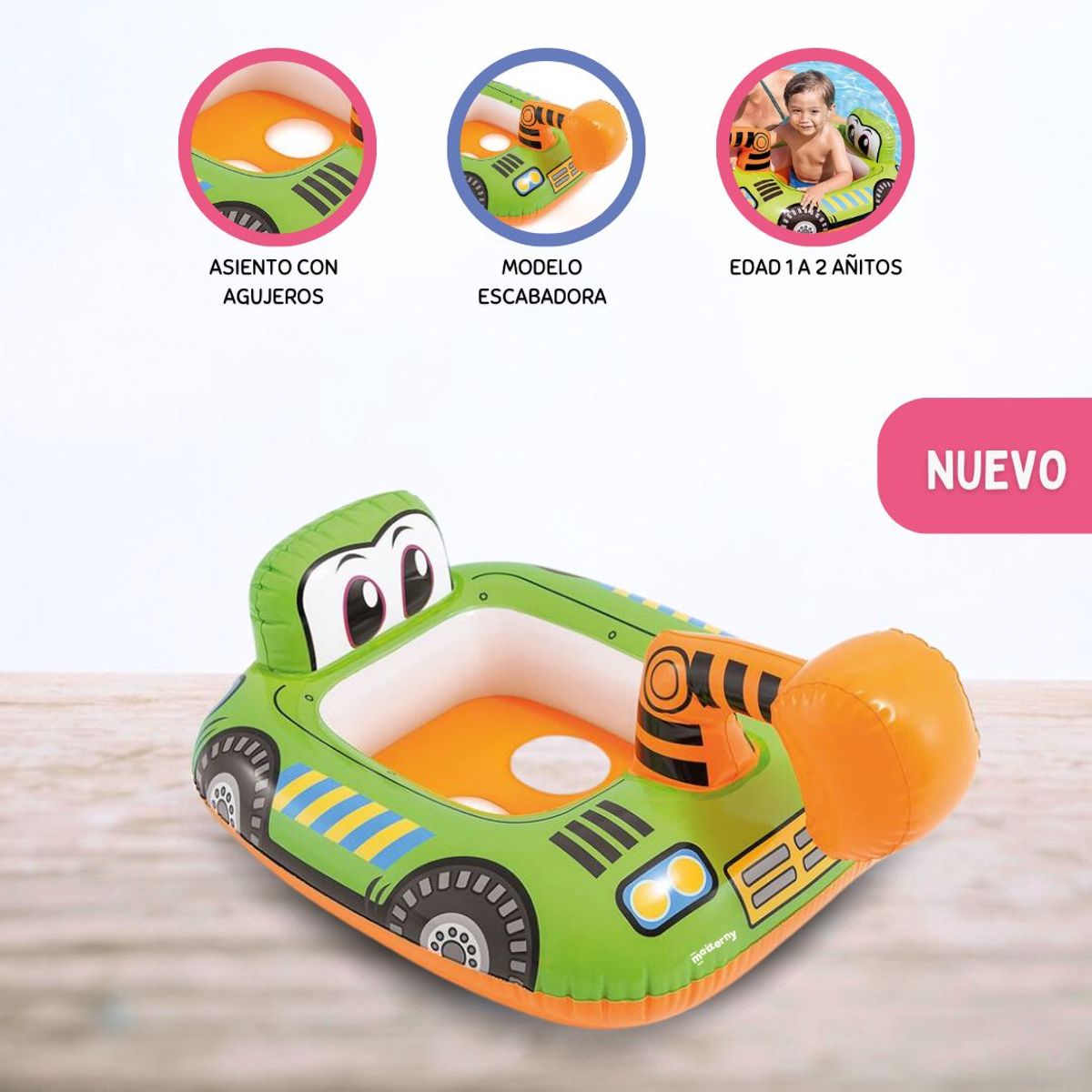 INTEX - Flotador para Niños «GRUA»