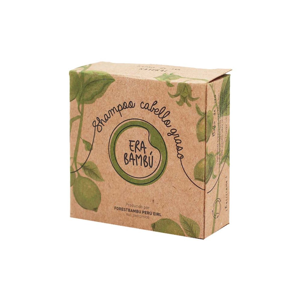 ERABAMBU - Shampoo Sólido Erabambú Cabello Graso 80gr