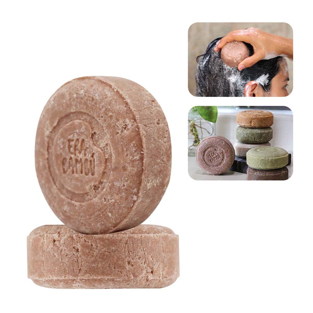 ERABAMBU - Shampoo Sólido Erabambú Cabello Rizado 80gr