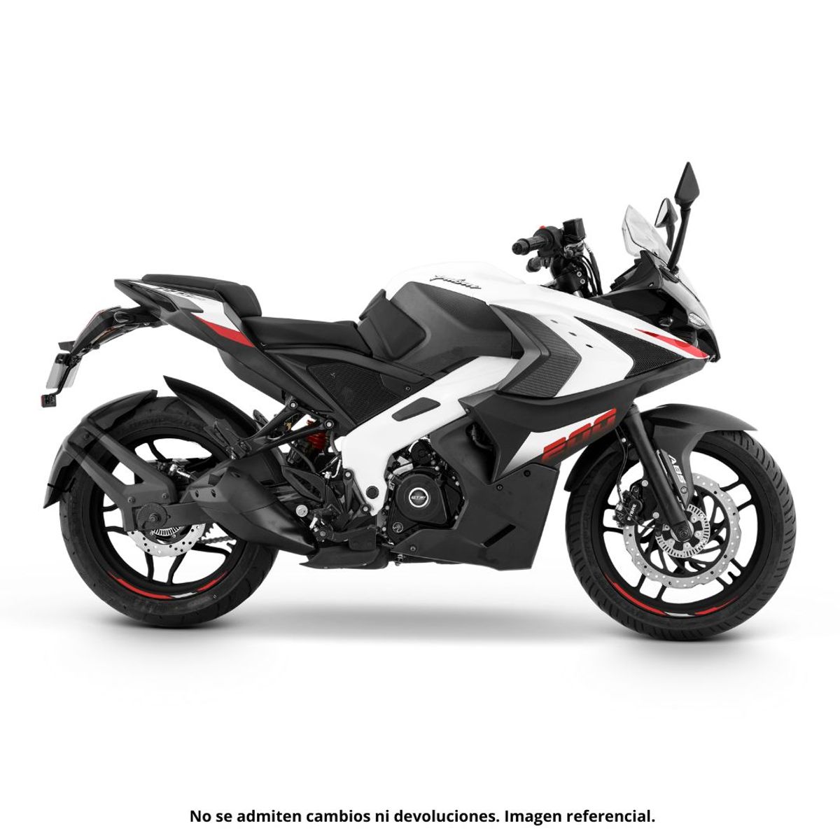 BAJAJ - MOTO PULSAR RS 200 - BLANCO