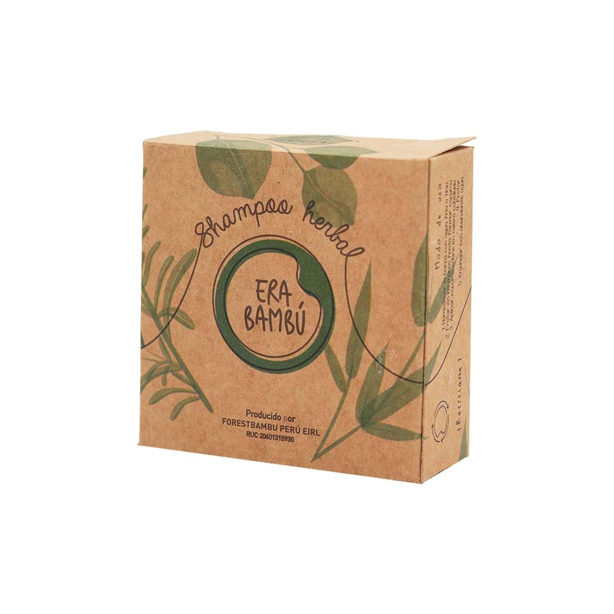 ERABAMBU - Shampoo Sólido Erabambú Herbal 80gr