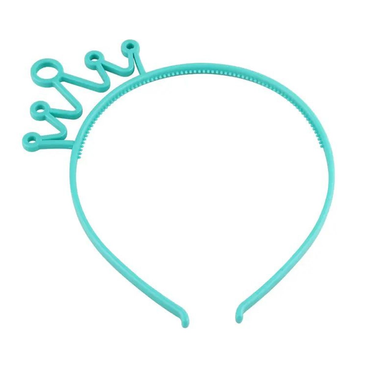 GENERICO - Vincha verde claro corona fiesta cumpleaños reina princesa