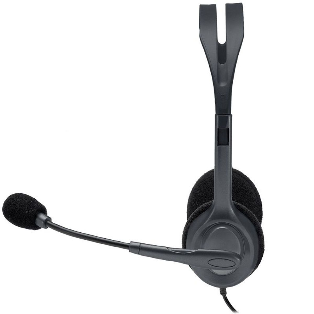 LOGITECH - Audifono con Microfono Logitech H111 Silver