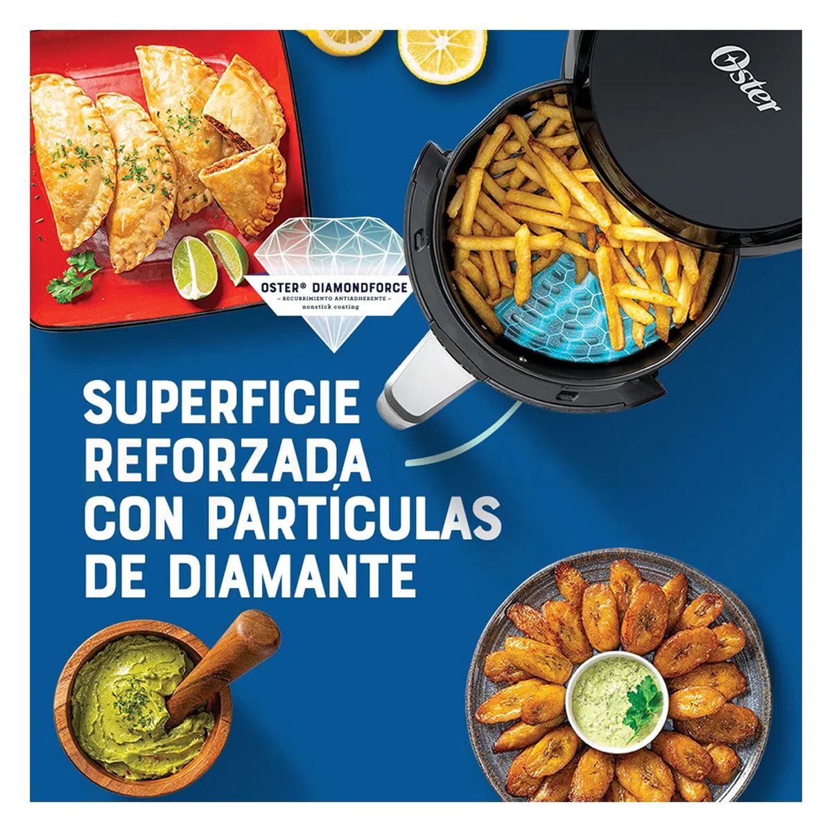 OSTER - Freidora De Aire Oster 18L Diamond Force Digital CKSTAF18DDF