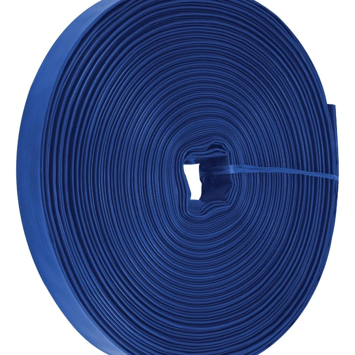 TRUPER - Rollo de manguera plana de 2 x 100m de descarga para motobomba Truper