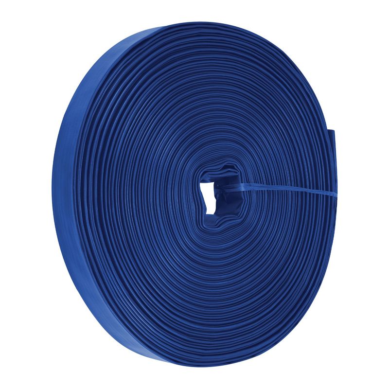 TRUPER - Rollo de manguera plana de 2 x 100m de descarga para motobomba Truper