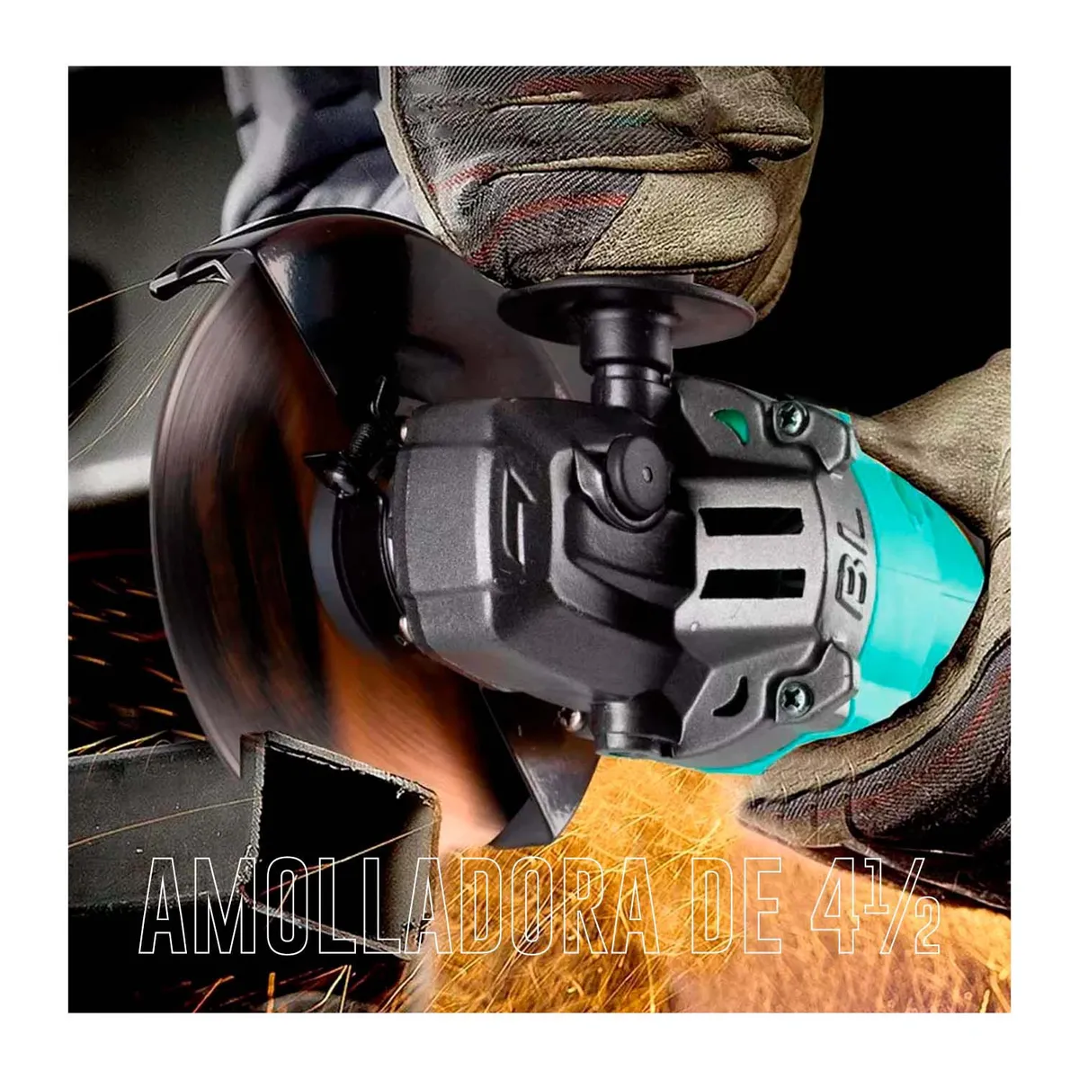 TOTAL TOOLS - DISCO DE CORTE METAL TOTAL 4½ 115MM PARA AMOLADORA - TAC2211151