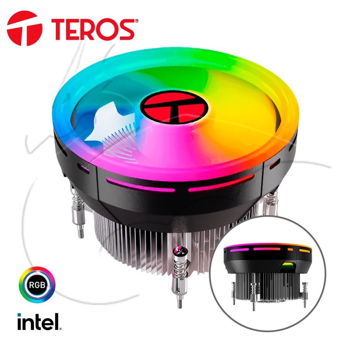TEROS - Cooler Teros Para Pc Intel Socket Lga 115x Series