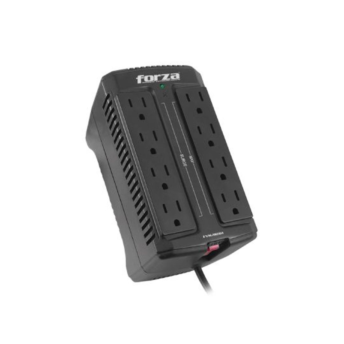 FORZA - ESTABILIZADOR 4 TOMAS/1000VA/500W C/2USB