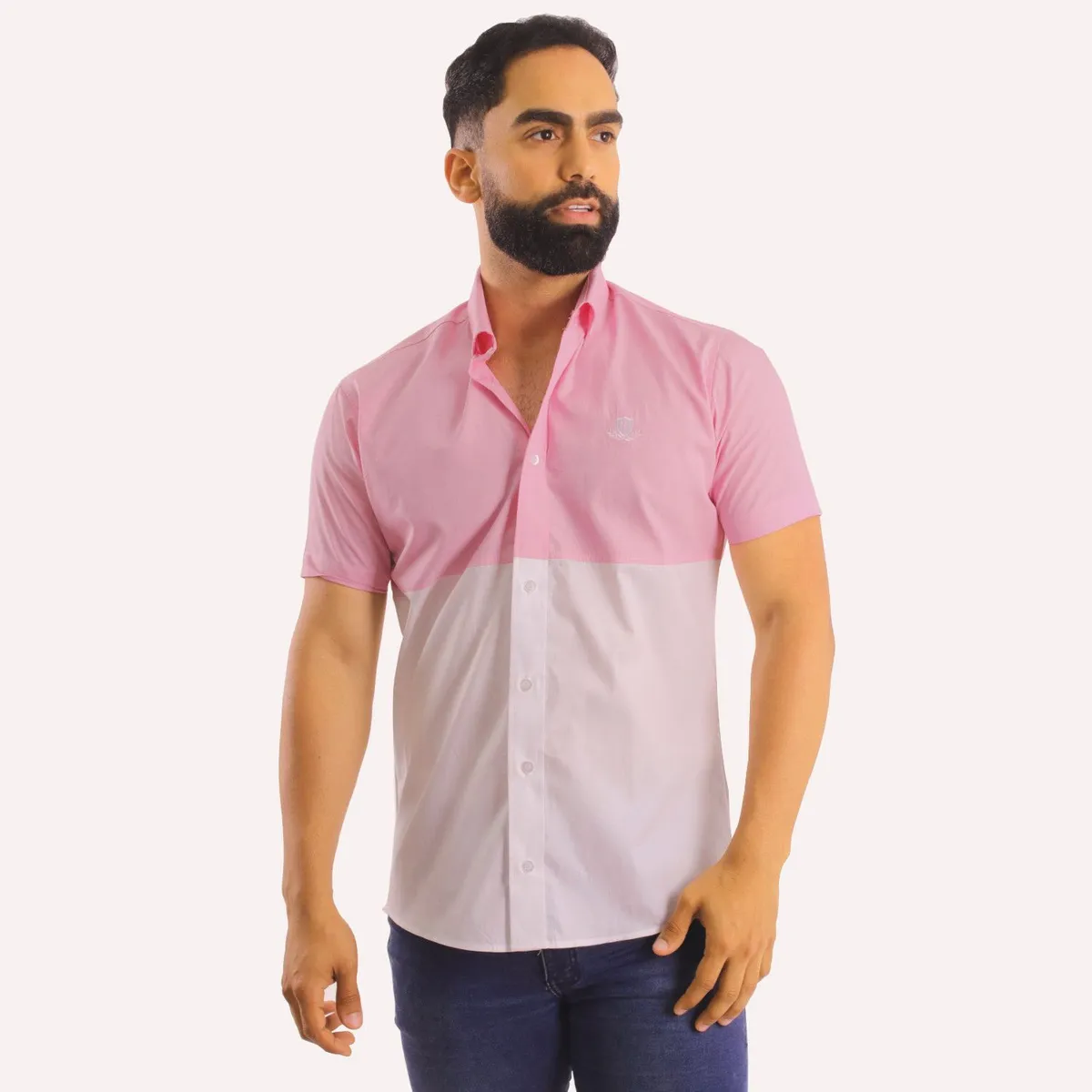 BONAPARTE - Camisa Manga Corta Bonaparte Algodon Pima Hombre