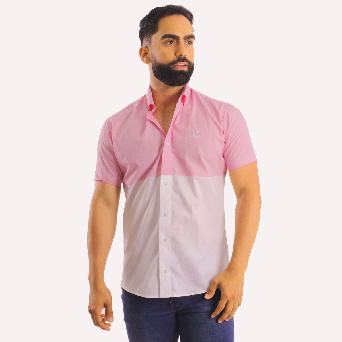 BONAPARTE - Camisa Manga Corta Bonaparte Algodon Pima Hombre