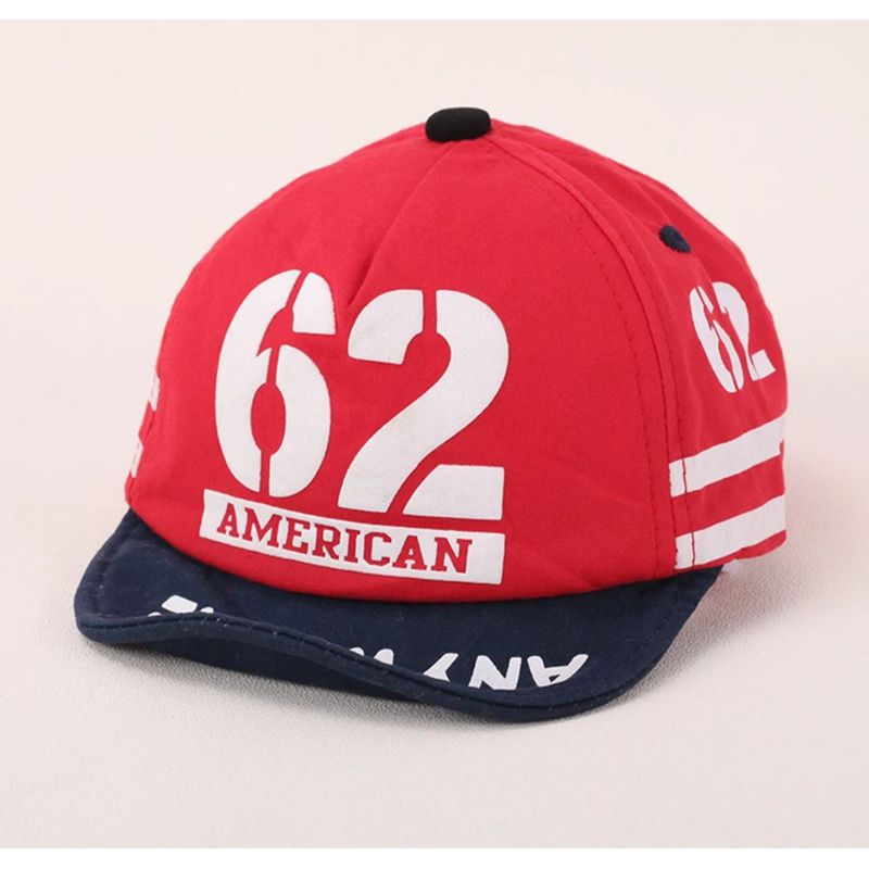 KAST PE - American Gorra Beisbol Para Bebé niño 1 a 3 años - Rojo